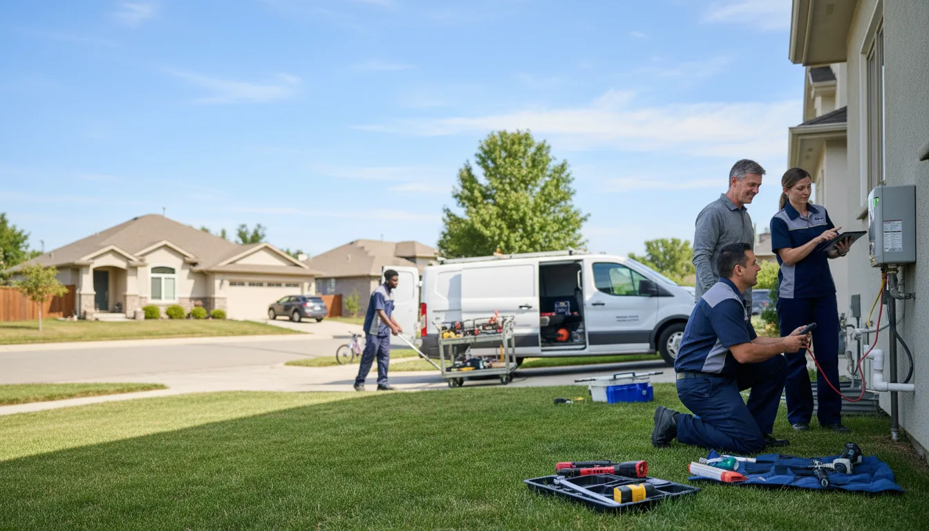 Tankless water heater service in Buford, GA